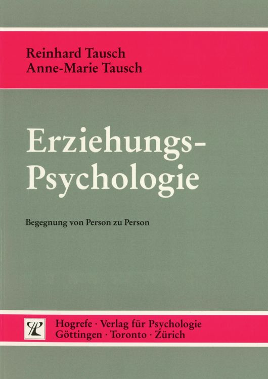 Produktbild: Erziehungspsychologie