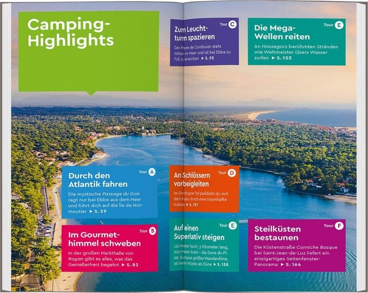 Produktbild: MARCO POLO Camper Guide Franz&ouml;sische Atlantikk&uuml;ste