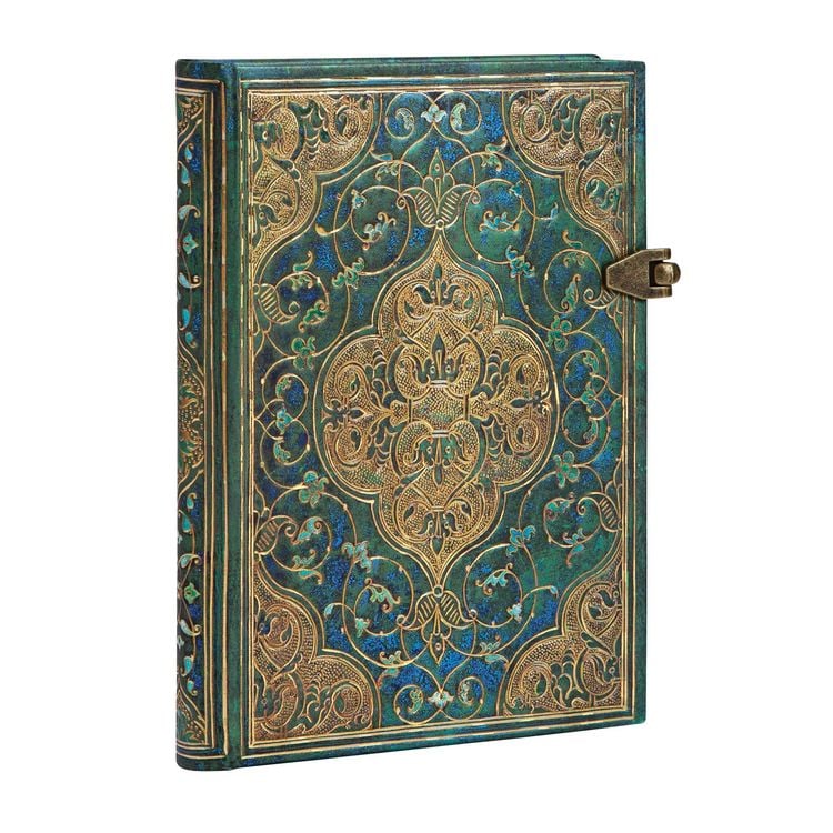 Produktbild: Hardcover Notizbuch Chroniken in T&uuml;rkis, Mini, Liniert