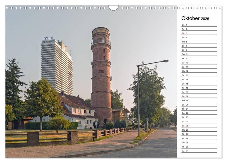 Produktbild: Ostseeheilbad Travem&uuml;nde - Die sch&ouml;nste Tochter L&uuml;becks (Wandkalender 2026 DIN A3 quer), CALVENDO Monatskalender
