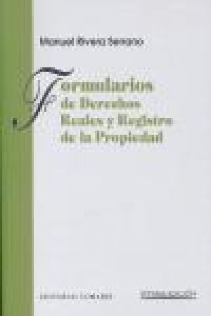 Produktbild: Formularios de derechos reales y registro de la propiedad