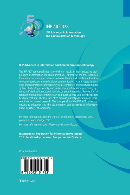 Produktbild: What Kind of Information Society? Governance, Virtuality, Surveillance, Sustainability, Resilience