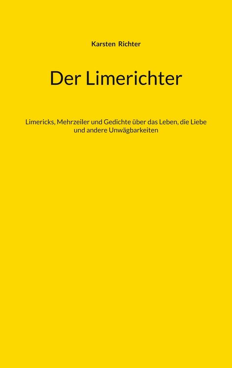 Produktbild: Der Limerichter