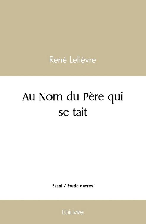 Produktbild: Au Nom du P&egrave;re qui se tait