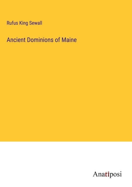 Produktbild: Ancient Dominions of Maine