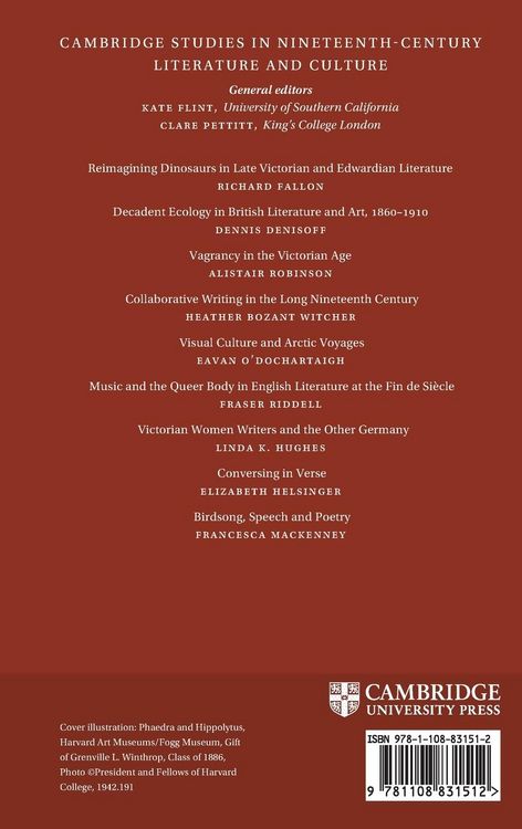 Produktbild: Sexual Restraint and Aesthetic Experience in Victorian Literary Decadence