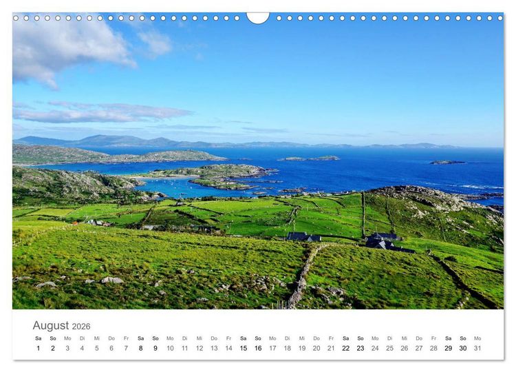 Produktbild: Gr&uuml;ne Insel - Irland (Wandkalender 2026 DIN A3 quer), CALVENDO Monatskalender