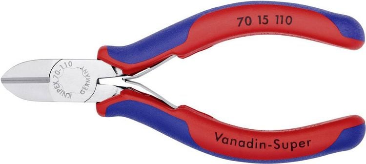 Produktbild: Knipex 70 15 110 Werkstatt Seitenschneider mit Facette 110mm