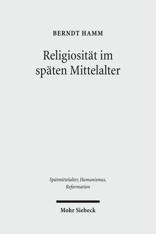 Produktbild: Religiosit&auml;t im sp&auml;ten Mittelalter