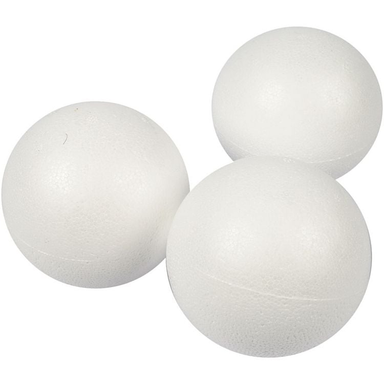 Produktbild: Creativ Company Styropor-Kugeln, D 8 cm, Wei&szlig;, 25 Stk