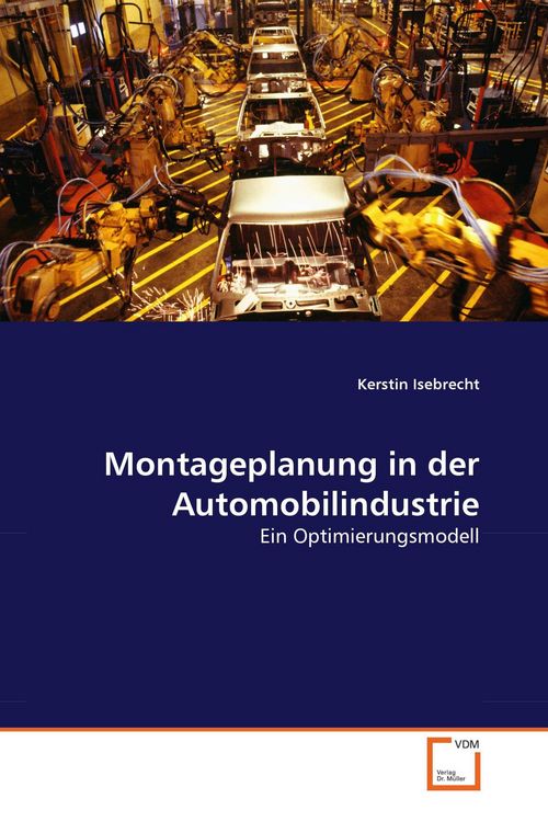 Produktbild: Montageplanung in der Automobilindustrie