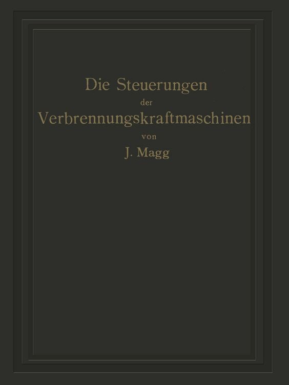 Produktbild: Die Steuerungen der Verbrennungskraftmaschinen