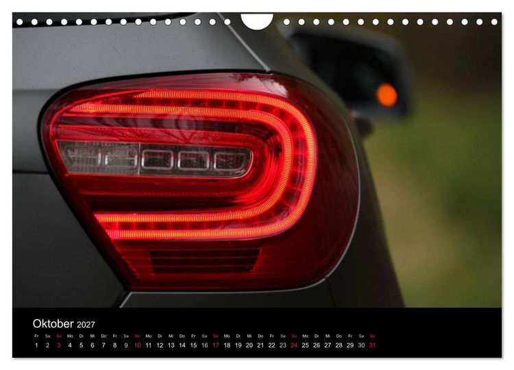 Produktbild: Mercedes-Benz A-Klasse (Wandkalender 2027 DIN A4 quer), CALVENDO Monatskalender