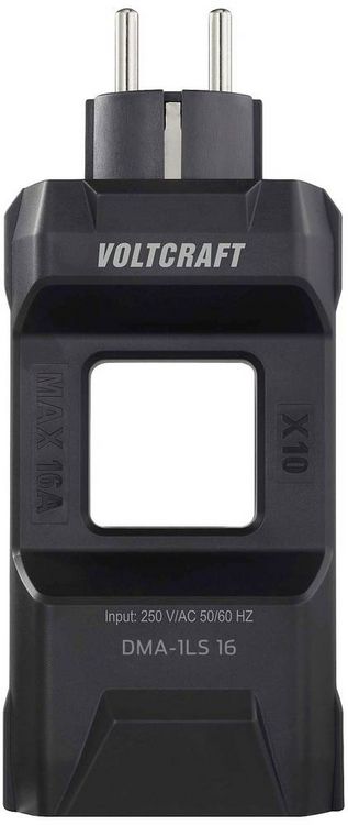 Produktbild: VOLTCRAFT DMA-1LS 16 Messadapter - Dunkelgrau
