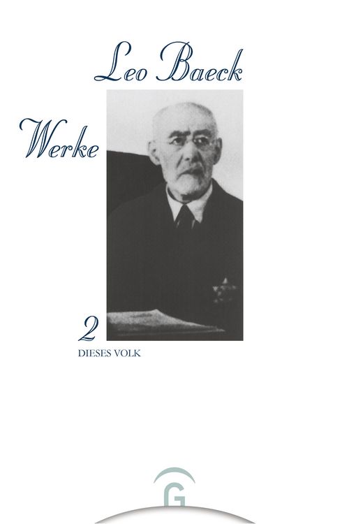 Produktbild: Leo Baeck Werke / Dieses Volk