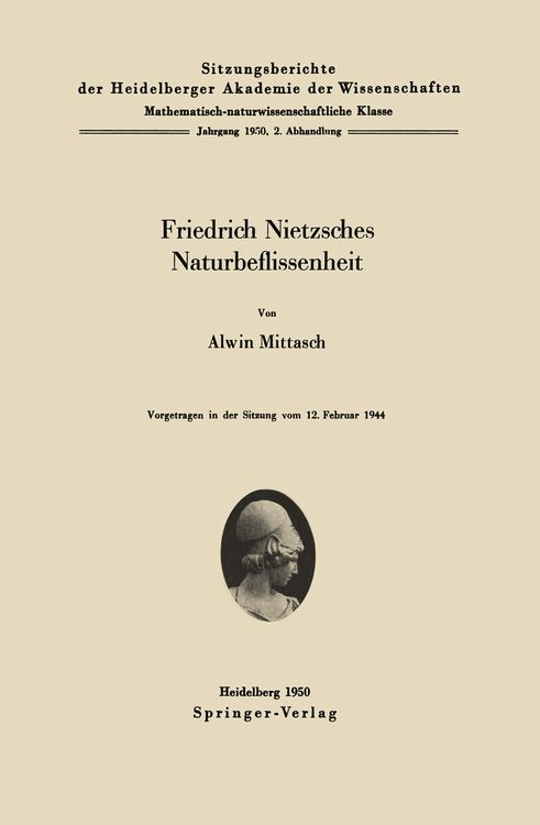 Produktbild: Friedrich Nietzsches Naturbeflissenheit