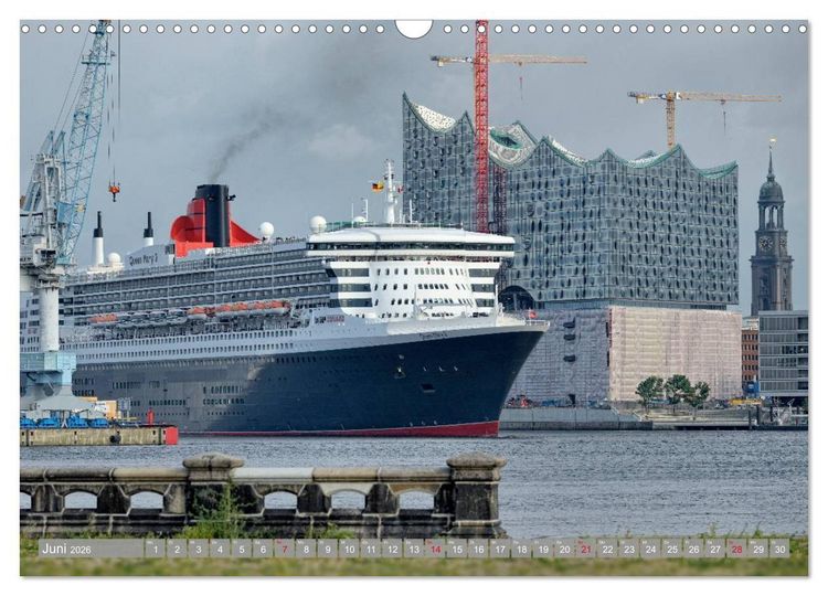 Produktbild: Hamburg Stadt an der Alster und Elbe (Wandkalender 2026 DIN A3 quer), CALVENDO Monatskalender