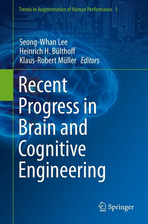 Produktbild: Recent Progress in Brain and Cognitive Engineering