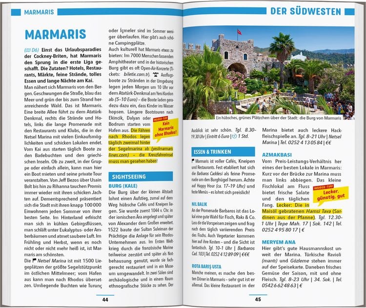 Produktbild: MARCO POLO Reisef&uuml;hrer T&uuml;rkische S&uuml;dk&uuml;ste