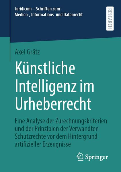 Produktbild: K&uuml;nstliche Intelligenz im Urheberrecht