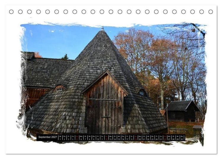Produktbild: Blick ins Erzgebirge (Tischkalender 2027 DIN A5 quer), CALVENDO Monatskalender