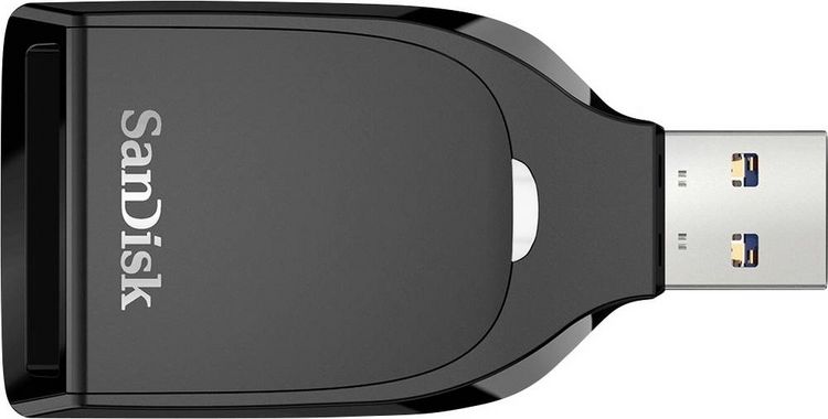 Produktbild: SanDisk QuickFlow&trade; SD UHS-I Externer Speicherkartenleser USB-A (USB 3.2 Gen 1) Schwarz