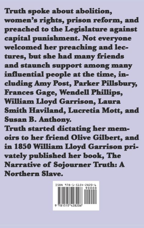 Produktbild: The Narrative of Sojourner Truth