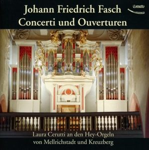 Produktbild: Laura Cerutti: Concerti und ouverturen;Hey-orgeln Mel
