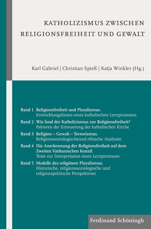 Produktbild: Katholizismus zwischen Religionsfreiheit und Gewalt