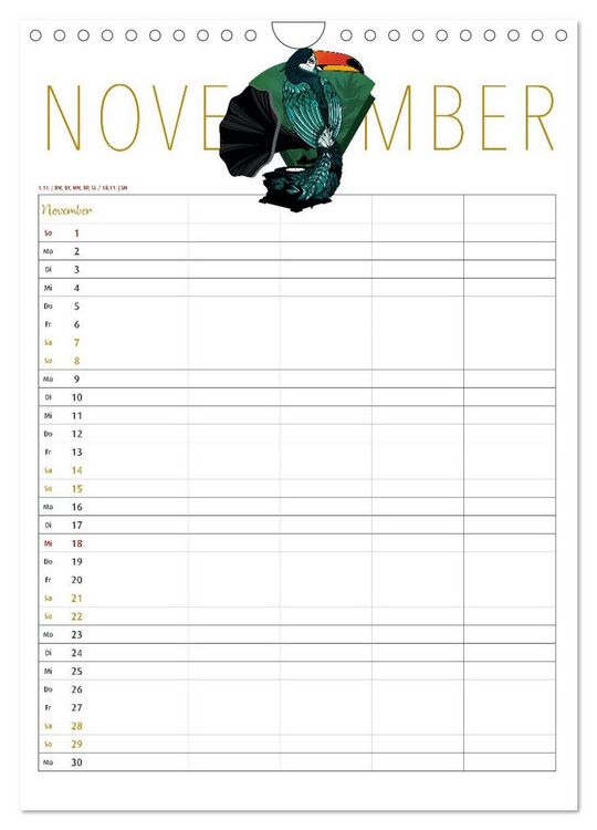 Produktbild: Fantastica Familienkalender miomanda (Wandkalender 2026 DIN A4 hoch), CALVENDO Monatskalender