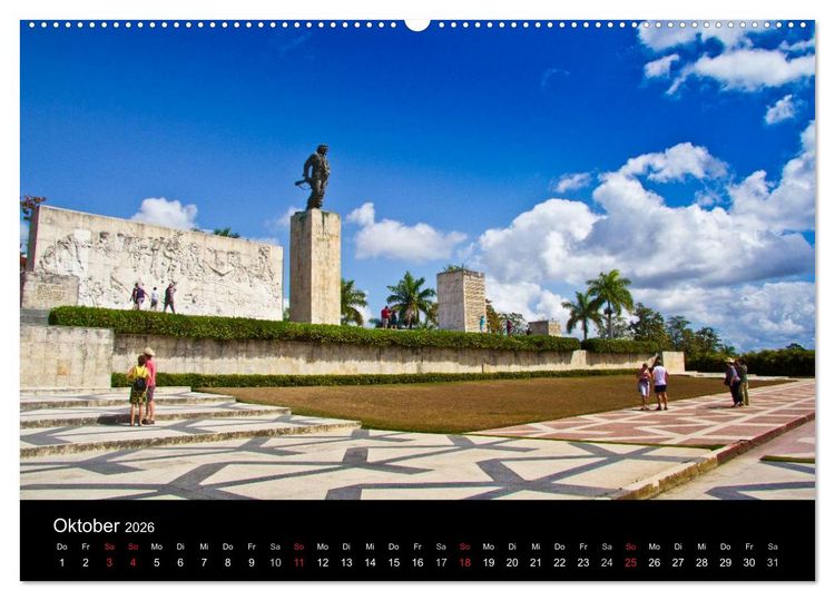 Produktbild: KUBA - Land und Menschen (hochwertiger Premium Wandkalender 2026 DIN A2 quer), Kunstdruck in Hochglanz