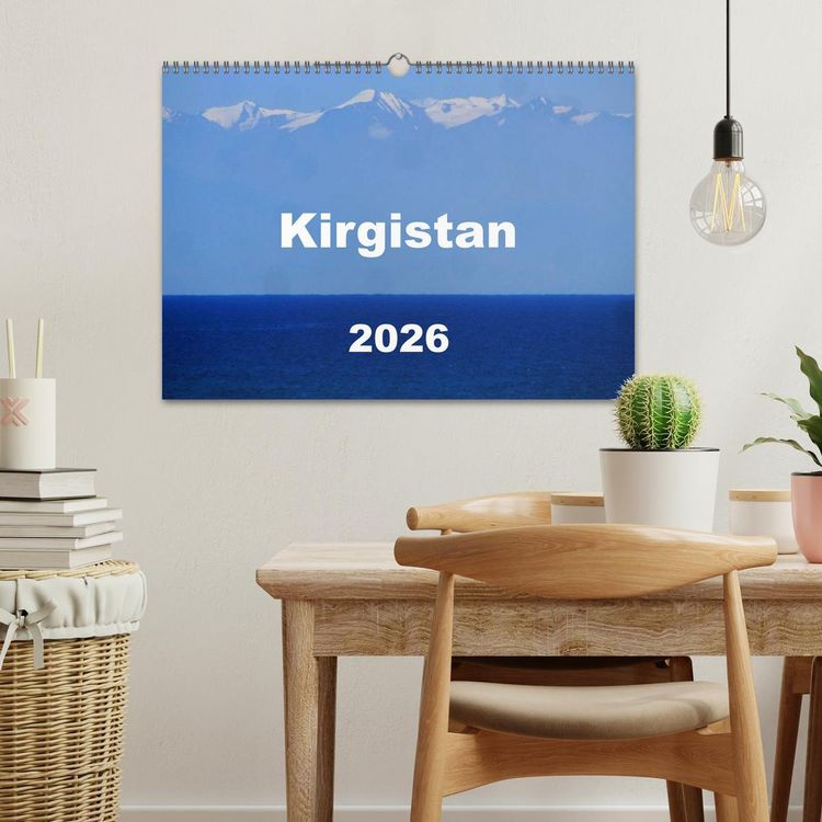 Produktbild: Kirgistan 2026 (Wandkalender 2026 DIN A3 quer), CALVENDO Monatskalender