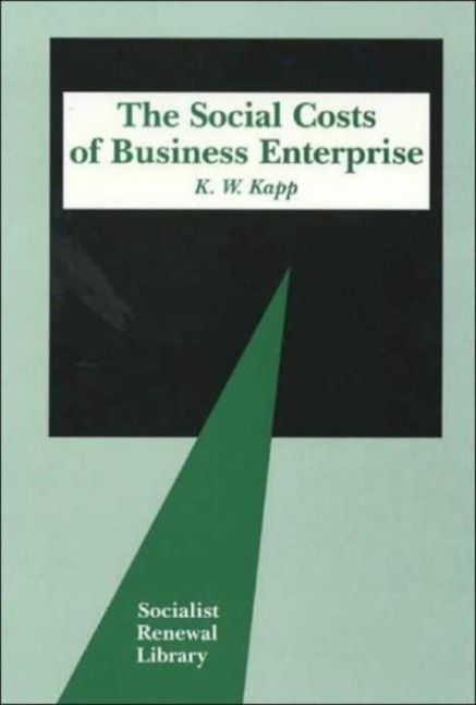 Produktbild: Kapp, W: Social Costs of Business Enterprise