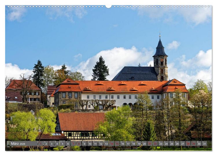 Produktbild: Liebenswertes Kulmbacher Land (Wandkalender 2026 DIN A2 quer), CALVENDO Monatskalender