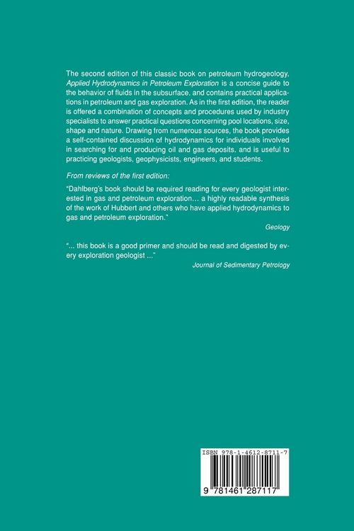 Produktbild: Applied Hydrodynamics in Petroleum Exploration