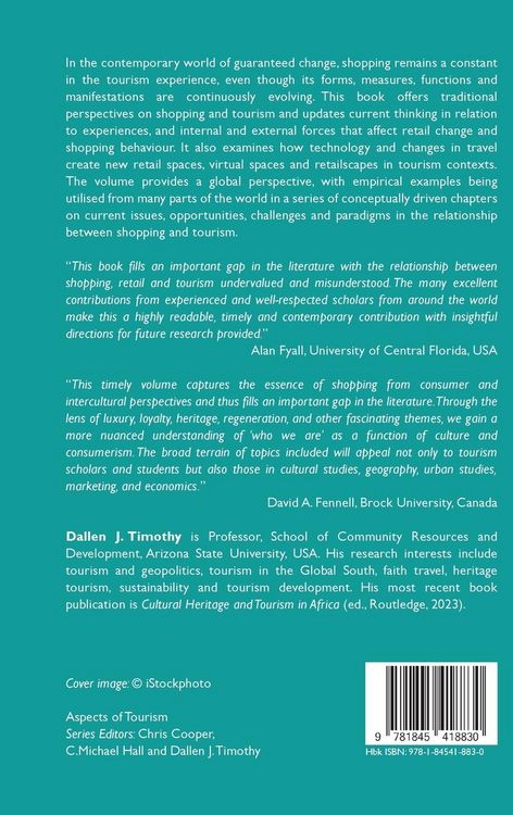 Produktbild: Contemporary Perspectives on Shopping, Retail and Tourism