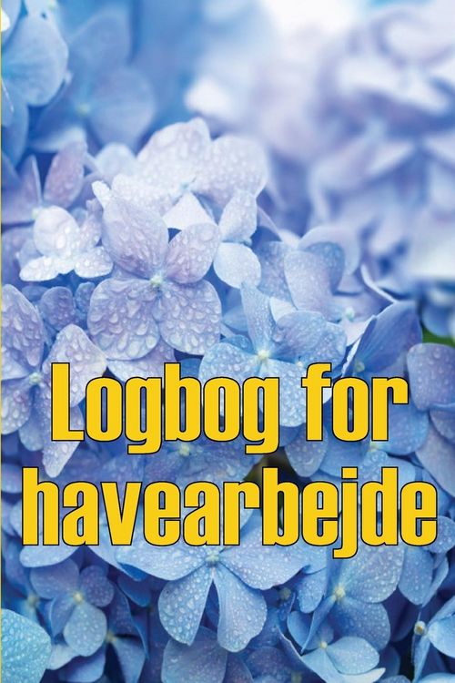 Produktbild: Logbog for havearbejde