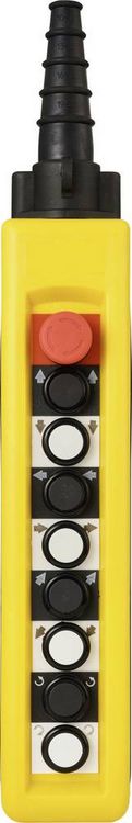 Produktbild: TRU COMPONENTS TC-13599188 TC-A8713 H&auml;ngetaster mit NOT-Aus-Schalter 1St.