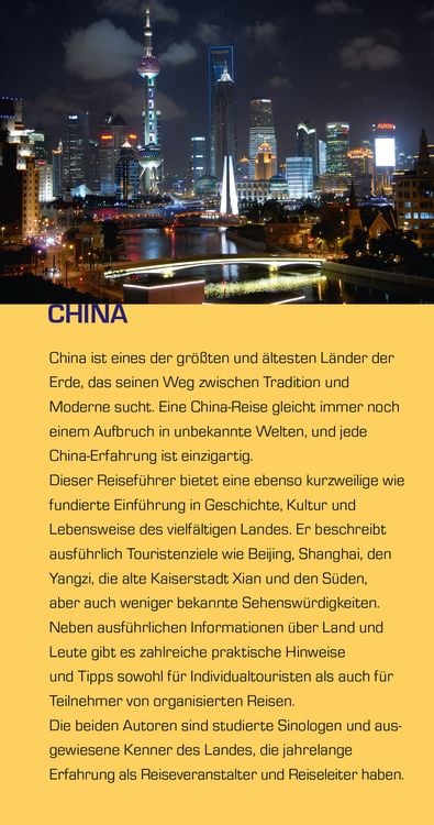Produktbild: TRESCHER Reisef&uuml;hrer China