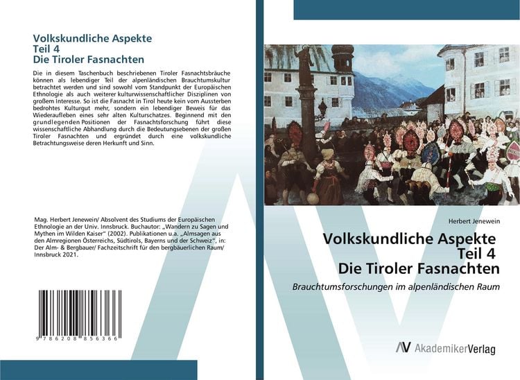 Produktbild: Volkskundliche Aspekte Teil 4 Die Tiroler Fasnachten