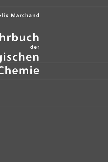 Produktbild: Marchand, R: Lehrbuch der Physiologischen Chemie
