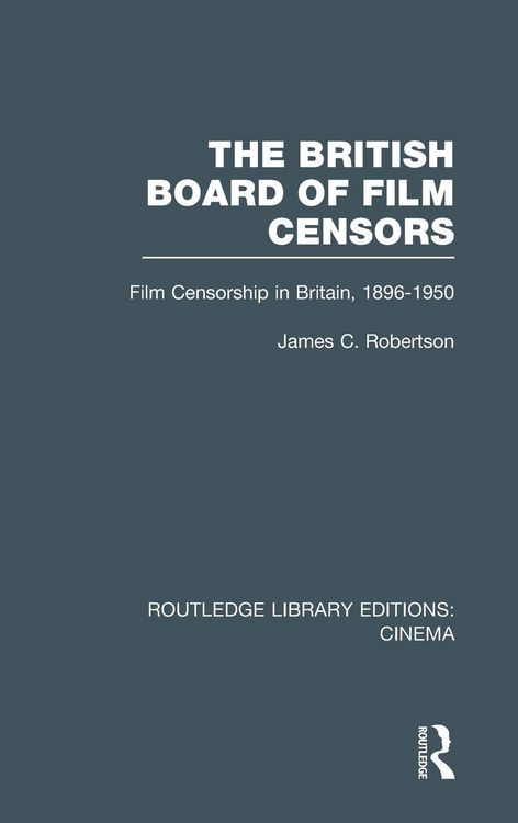 Produktbild: The British Board of Film Censors