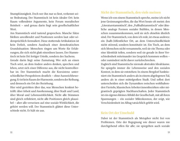 Produktbild: Streiten verbindet! &ndash; Was wir vom Stammtisch lernen k&ouml;nnen