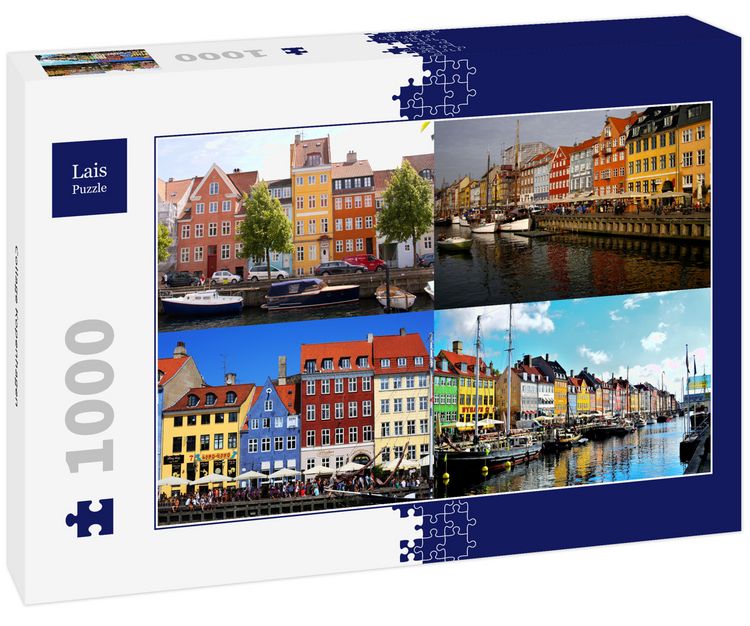 Produktbild: Lais Puzzle Collage Kopenhagen 1000 Teile