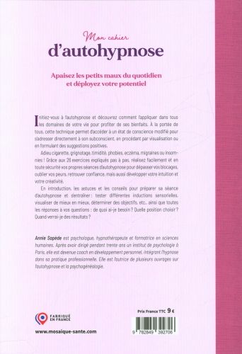 Produktbild: Mon cahier d'autohypnose