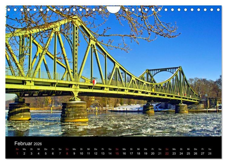Produktbild: Potsdam Impressionen (Wandkalender 2026 DIN A4 quer), CALVENDO Monatskalender