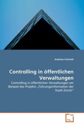 Produktbild: Schmidt, A: Controlling in &ouml;ffentlichen Verwaltungen