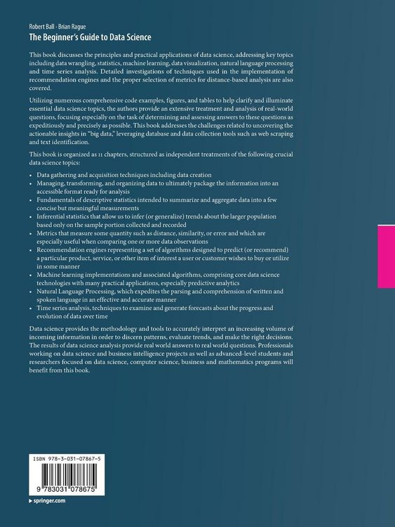 Produktbild: The Beginner's Guide to Data Science