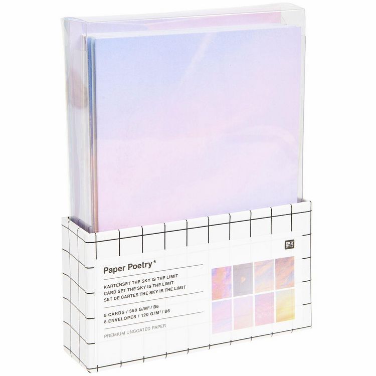 Produktbild: Kartenset The Sky is the Limit , B6, 8 Karten, 8 Umschl&auml;ge