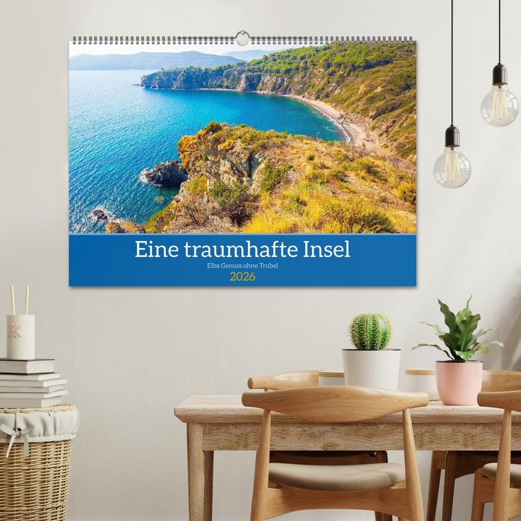 Produktbild: Eine traumhafte Insel Elba Genuss ohne Trubel (Wandkalender 2026 DIN A2 quer), CALVENDO Monatskalender